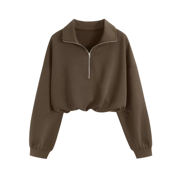 HARRIET™ – Casual Half Zip Pullover