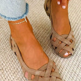 Colorful Woven Sandals Caterina Comfort
