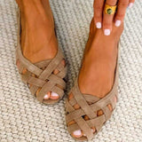 Colorful Comfortable Caterina Braided Sandals