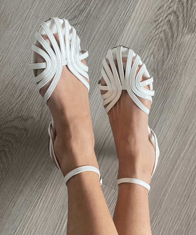Vittoria Flat Comfort Bijou Sandals