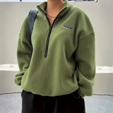 AVALANNAT - Comfy Fuzzy Half Zip Long