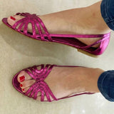 Golden Sandals Eleonora Summer Light