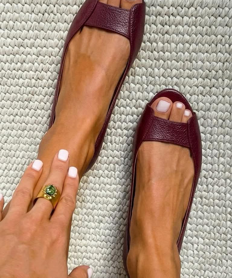 Adelina Golden Comfort Chic Sandals