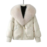 ELIZA™ - Winter Short Fur Collar  Jacket