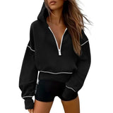 GRETELT - Hooded Sweatshirt with Zipper