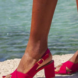 Céleste Summer Block Heel Sandals