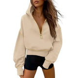 GRETELT - Hooded Sweatshirt with Zipper