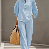 Calliope™ Cotton Linen Casual Set